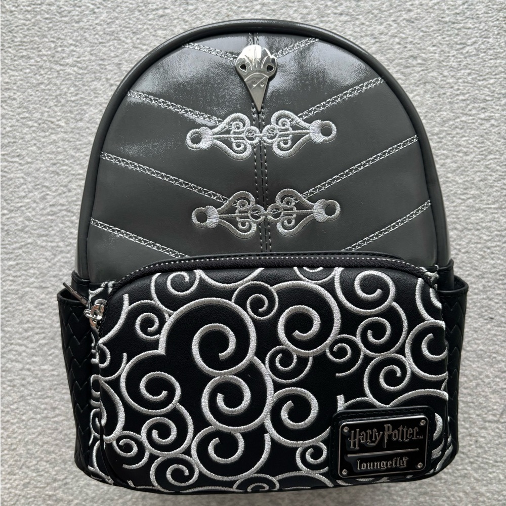 Loungefly Harry Potter Black and Gray Backpack